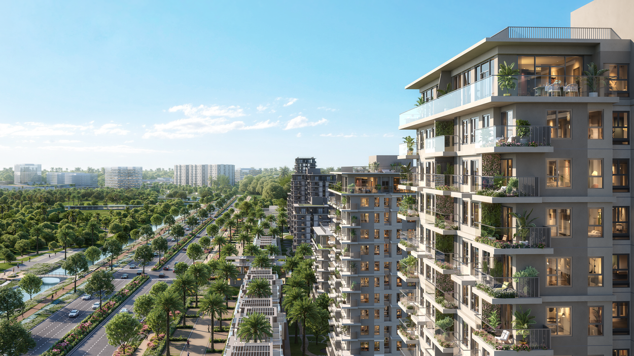 Phối cảnh Solaria Rise